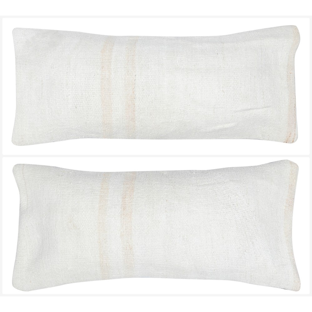 SET OF 2 - Handwoven Hemp Cushion Covers. Vintage Kilim Lumbar Pillow Covers. Turkish Accent Pillows. A pair of Lace Pillows SET OF 2 - Handwoven Hemp Cushion Covers. Vintage Kilim Lumbar Pillow Covers. Turkish Accent Pillows. A pair of Lace Pillows