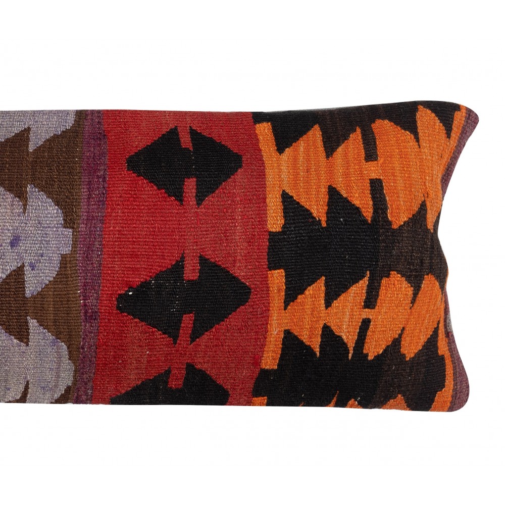 Vintage Kilim Cushion Cover. Hand-Woven Pillowcase. Turkish Lumbar Pillow Cover. Bohemian Throw Pillow Cover Vintage Kilim Cushion Cover. Hand-Woven Pillowcase. Turkish Lumbar Pillow Cover. Bohemian Throw Pillow Cover