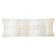Natural Hemp Cushion Cover. Vintage Kilim Pillowcase. Farmhouse decor Accent Pillow. Handwoven Lumbar Pillow Cover