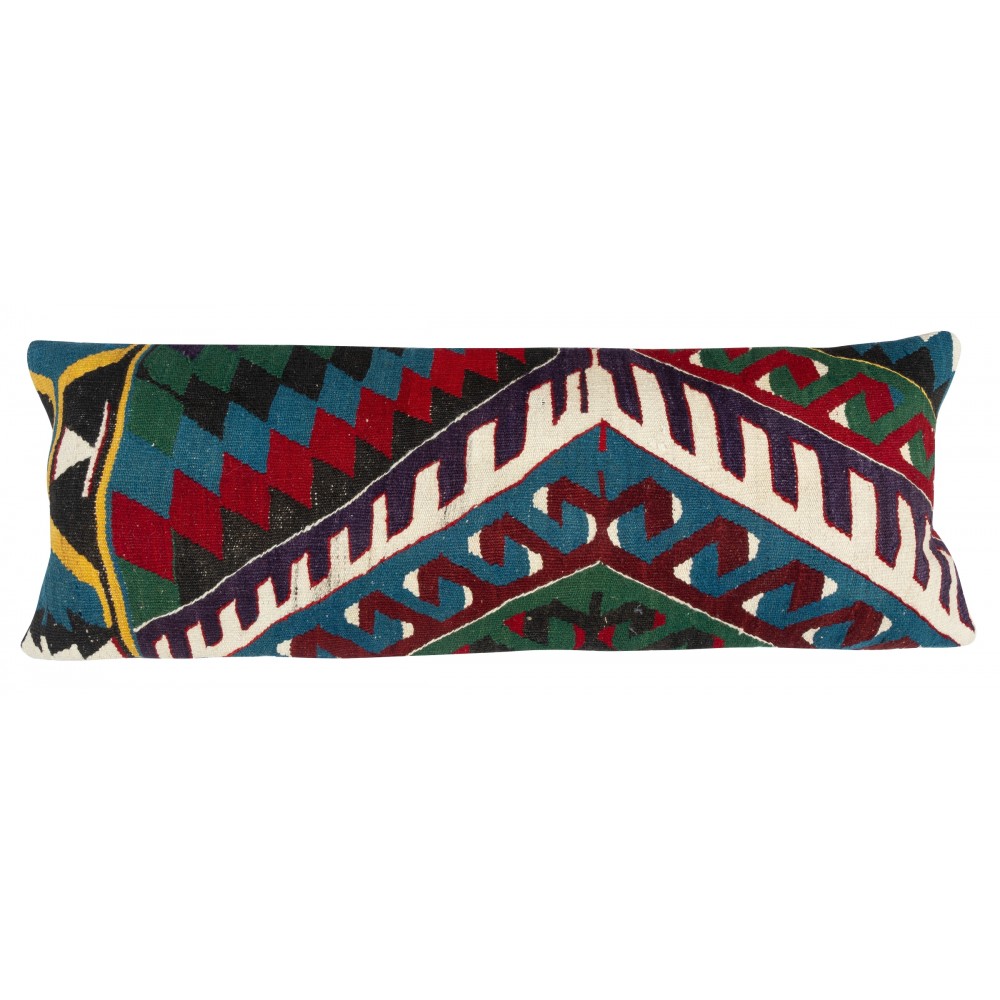Vintage Cushion Cover. Hand-Woven Kilim Pillowcase. Turkish Accent Pillow. Bohemian Lumbar Pillow Cover Vintage Cushion Cover. Hand-Woven Kilim Pillowcase. Turkish Accent Pillow. Bohemian Lumbar Pillow Cover