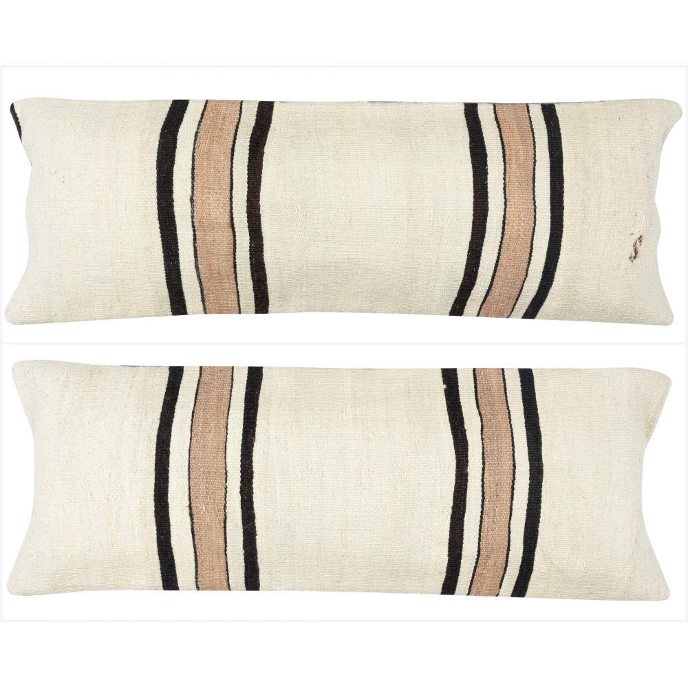 SET OF 2 - Hand-Woven Kilim Cushion Covers. Vintage Hemp Throw Pillows. Turkish Lace Pillows. A pair of Lumbar Pillow Covers SET OF 2 - Hand-Woven Kilim Cushion Covers. Vintage Hemp Throw Pillows. Turkish Lace Pillows. A pair of Lumbar Pillow Covers