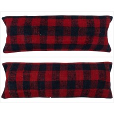 SET OF 2 - Hand-Woven Kilim Lumbar Pillow Covers. Vintage Throw Pillows. Turkish Accent Pillows. A pair of Cushion Covers