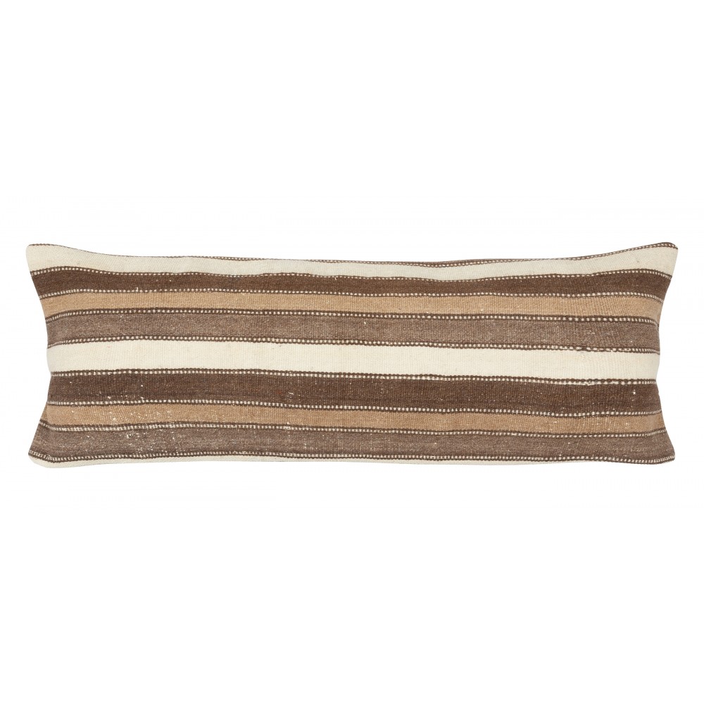 SET OF 2 - Hand-Woven Kilim Lumbar Pillow Covers. Vintage Throw Pillows. Turkish Lace Pillows. A pair of Cushion Covers