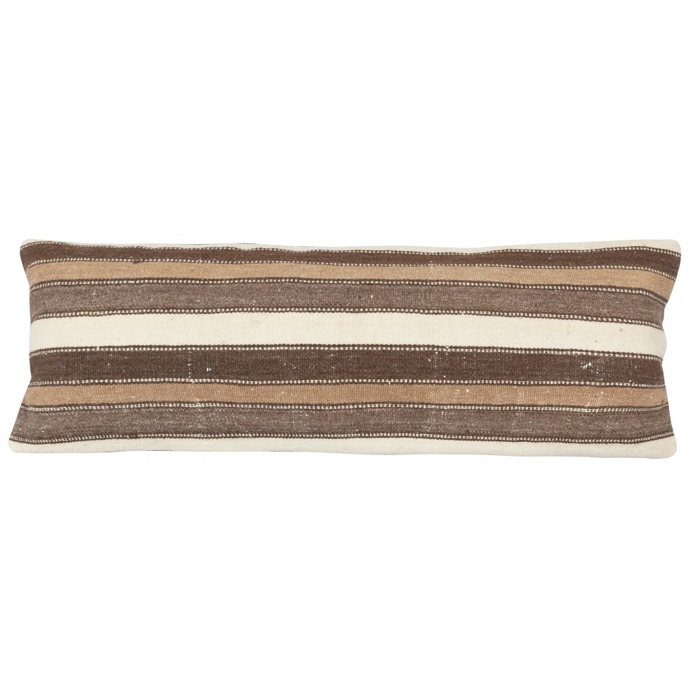 SET OF 2 - Hand-Woven Kilim Lumbar Pillow Covers. Vintage Throw Pillows. Turkish Lace Pillows. A pair of Cushion Covers