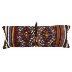 Hand-Woven Kilim Cushion Cover. Vintage Pillowcase. Rustic Accent Pillow. Turkish Throw Pillow Cover. Lumbar Pillow Cover