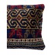 Traditional Vintage Turkish Wool Cushion Cover. Handknotted Rug Pillow. Handmade Lumbar Pillow Cover Traditional Vintage Turkish Wool Cushion Cover. Handknotted Rug Pillow. Handmade Lumbar Pillow Cover
