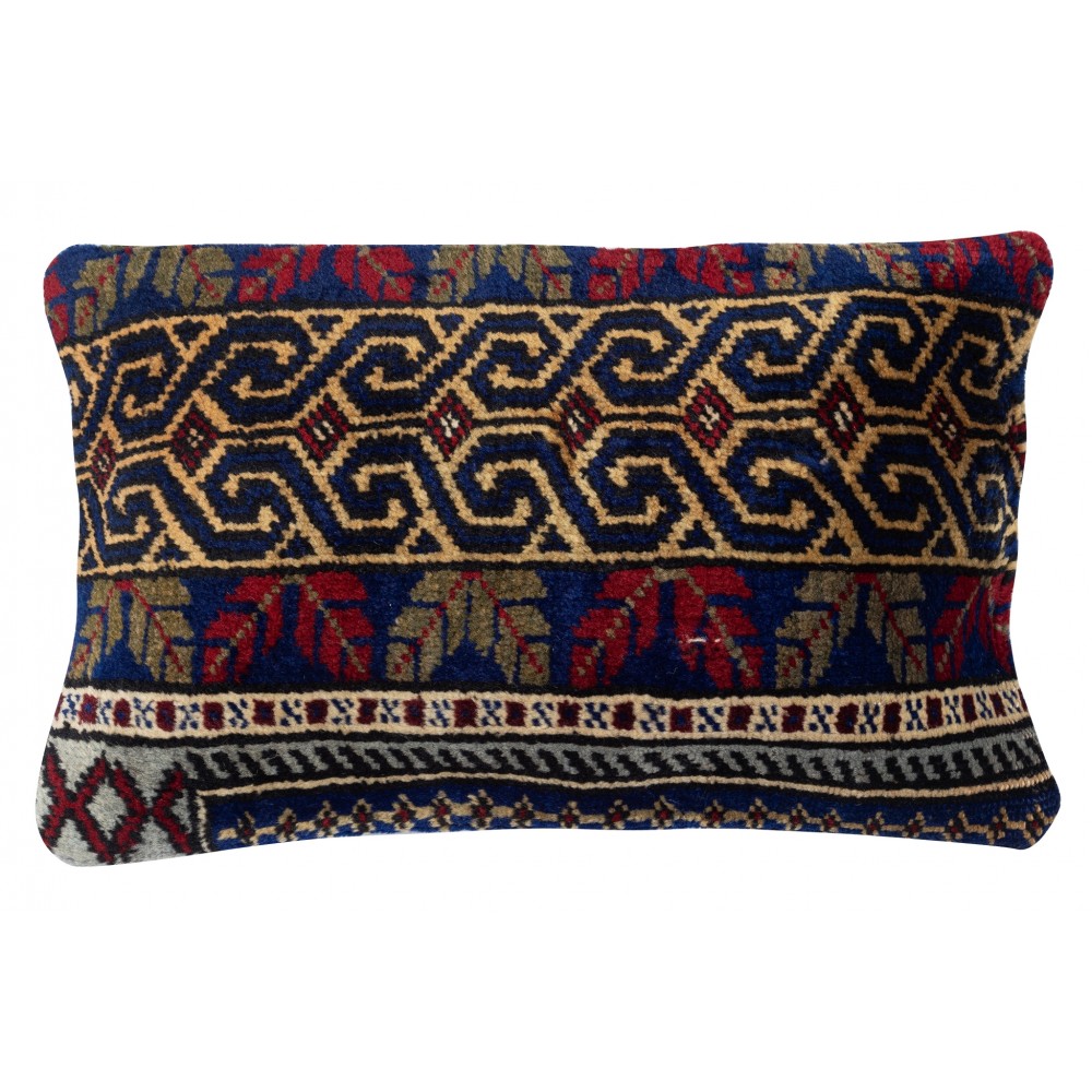 Traditional Vintage Turkish Wool Cushion Cover. Handknotted Rug Pillow. Handmade Lumbar Pillow Cover Traditional Vintage Turkish Wool Cushion Cover. Handknotted Rug Pillow. Handmade Lumbar Pillow Cover
