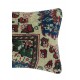 Vintage Turkish Rug Pillow Cover. Handmade Lumbar Pillow Cover. Rustic Cushion Cover Vintage Turkish Rug Pillow Cover. Handmade Lumbar Pillow Cover. Rustic Cushion Cover