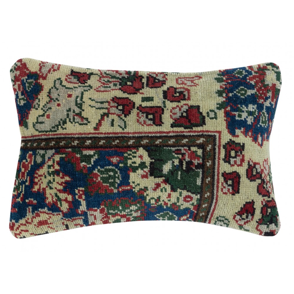Vintage Turkish Rug Pillow Cover. Handmade Lumbar Pillow Cover. Rustic Cushion Cover Vintage Turkish Rug Pillow Cover. Handmade Lumbar Pillow Cover. Rustic Cushion Cover