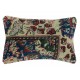 Vintage Turkish Rug Pillow Cover. Handmade Lumbar Pillow Cover. Rustic Cushion Cover Vintage Turkish Rug Pillow Cover. Handmade Lumbar Pillow Cover. Rustic Cushion Cover