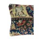 Traditional Turkish Wool Cushion Cover. Handmade Rug Pillow. Vintage Throw Pillow Traditional Turkish Wool Cushion Cover. Handmade Rug Pillow. Vintage Throw Pillow