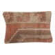 Vintage Wool Cushion Cover. Handknotted Rug Pillow. Ethnic Home Decor. Turkish Throw Pillow Vintage Wool Cushion Cover. Handknotted Rug Pillow. Ethnic Home Decor. Turkish Throw Pillow