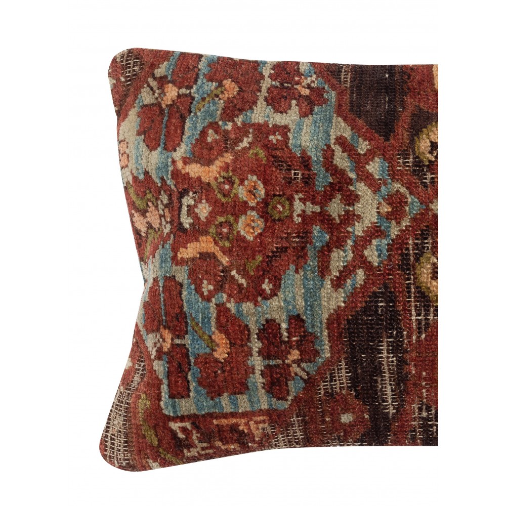 Handknotted Turkish Wool Cushion Cover. Rug Throw Pillow. Home Gift. Vintage Toss Pillow Handknotted Turkish Wool Cushion Cover. Rug Throw Pillow. Home Gift. Vintage Toss Pillow