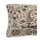 Vintage Rug Pillowcase. Handknotted Wool Rug Cushion Cover. Turkish Toss Pillow. Handmade Lumbar Pillow Cover Vintage Rug Pillowcase. Handknotted Wool Rug Cushion Cover. Turkish Toss Pillow. Handmade Lumbar Pillow Cover