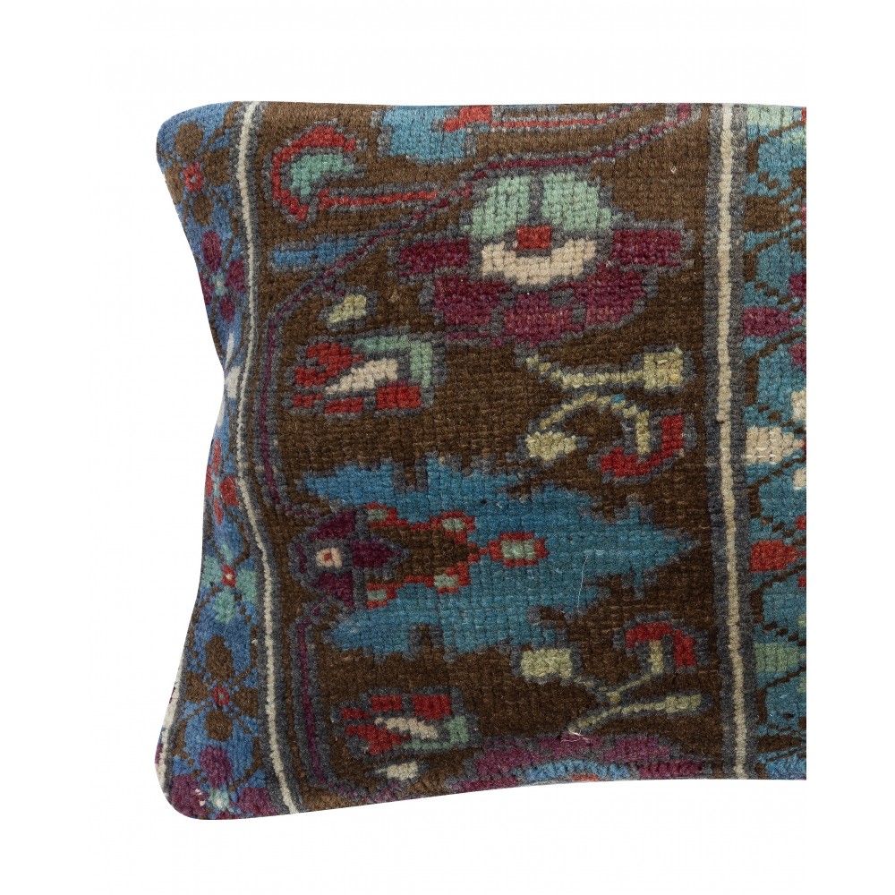 Turkish Wool Rug Cushion Cover. Rustic Throw Pillow. Home Gift. Handmade Lumbar Pillow Cover Turkish Wool Rug Cushion Cover. Rustic Throw Pillow. Home Gift. Handmade Lumbar Pillow Cover