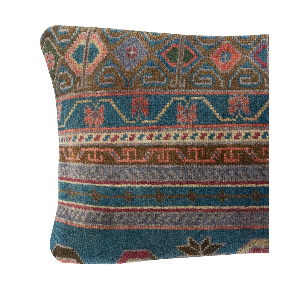 Vintage Handmade Rug Cushion Cover. Turkish Wool Pillowcase. Decorative Throw Pillow Cover Vintage Handmade Rug Cushion Cover. Turkish Wool Pillowcase. Decorative Throw Pillow Cover