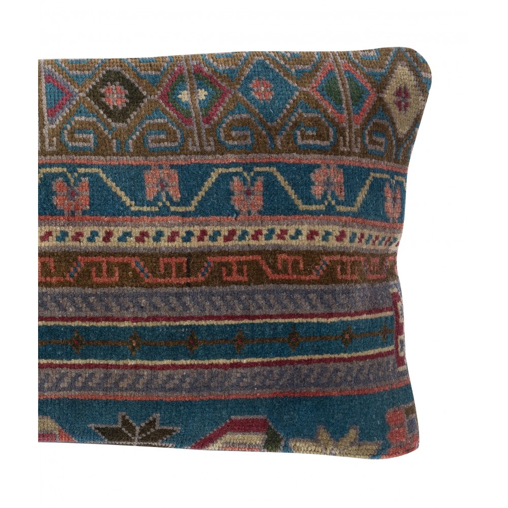 Vintage Handmade Rug Cushion Cover. Turkish Wool Pillowcase. Decorative Throw Pillow Cover Vintage Handmade Rug Cushion Cover. Turkish Wool Pillowcase. Decorative Throw Pillow Cover