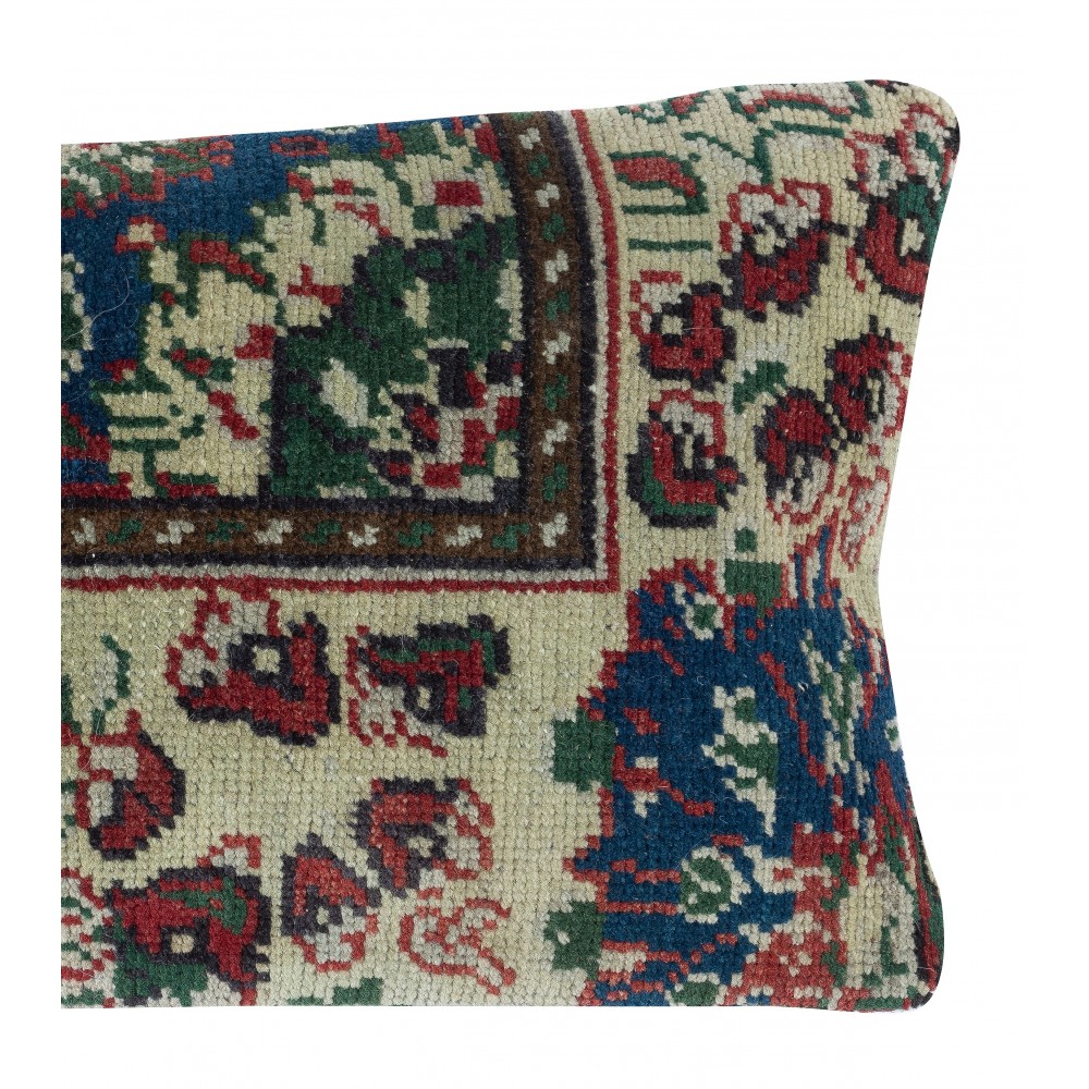Vintage Handmade Rug Cushion Cover. Turkish Wool Pillowcase. Traditional Throw Pillow Cover Vintage Handmade Rug Cushion Cover. Turkish Wool Pillowcase. Traditional Throw Pillow Cover