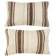 SET OF 2 - Hand-Woven Kilim Cushion Covers. Vintage Hemp Throw Pillows. Turkish Lace Pillows. A pair of Accent Pillow Covers SET OF 2 - Hand-Woven Kilim Cushion Covers. Vintage Hemp Throw Pillows. Turkish Lace Pillows. A pair of Accent Pillow Covers