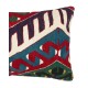 Hand-Woven Kilim Cushion Cover. Vintage Pillowcase. Turkish Lace Pillow. Traditional Accent Pillow