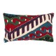 Hand-Woven Kilim Cushion Cover. Vintage Pillowcase. Turkish Lace Pillow. Traditional Accent Pillow