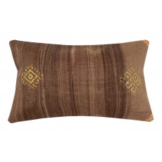 Vintage Kilim Cushion Cover. Hand-Woven Pillowcase. Turkish Accent Pillow. Bohemian Throw Pillow Cover