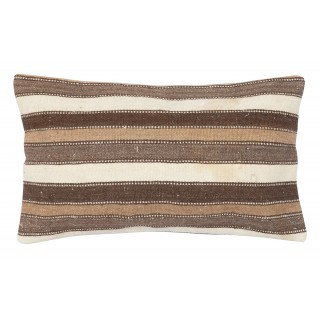 Hand-Woven Kilim Cushion Cover. Vintage Pillowcase. Turkish Lace Pillow. Traditional Accent Pillow
