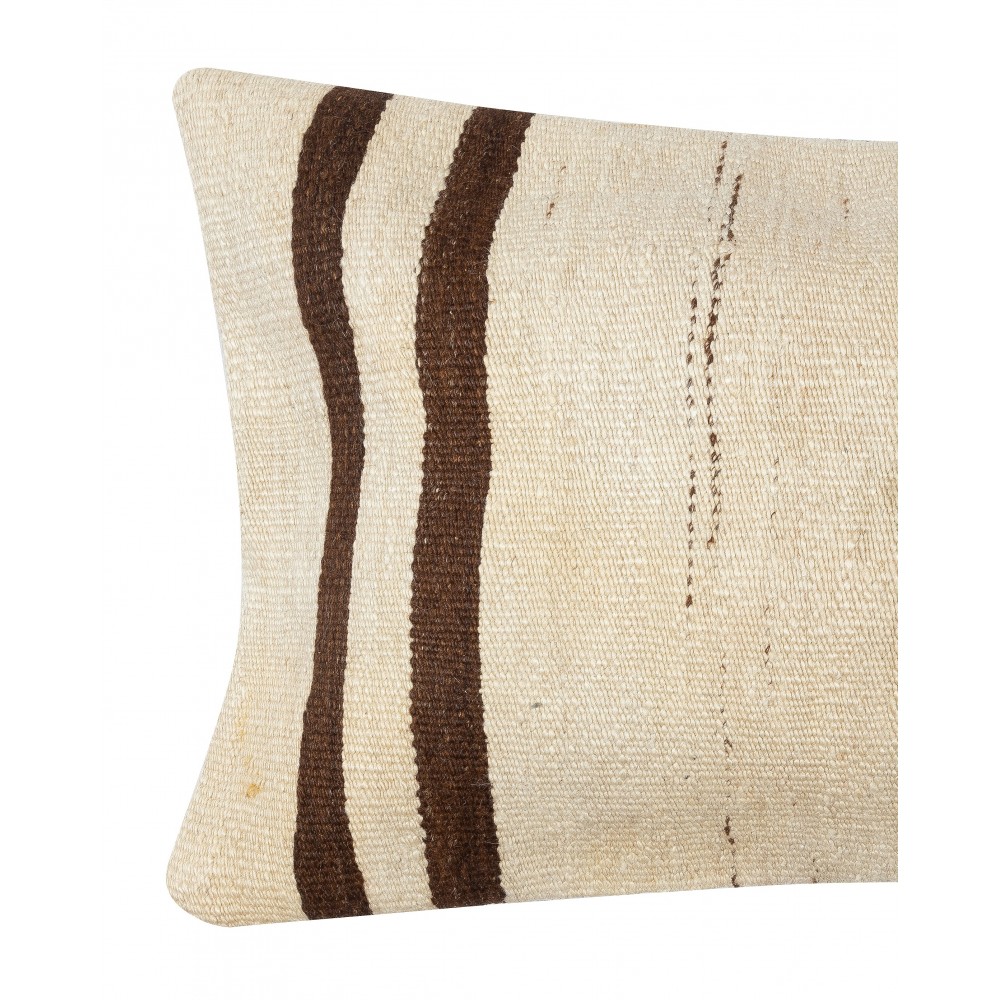 Vintage Kilim Cushion Cover. Hand-Woven Pillowcase. Turkish Accent Pillow. Hemp Throw Pillow Cover Vintage Kilim Cushion Cover. Hand-Woven Pillowcase. Turkish Accent Pillow. Hemp Throw Pillow Cover