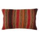 SET OF 2 - Hand-Woven Kilim Cushion Covers. Vintage Throw Pillows. Turkish Accent Pillows. A pair of Lace Pillow Covers