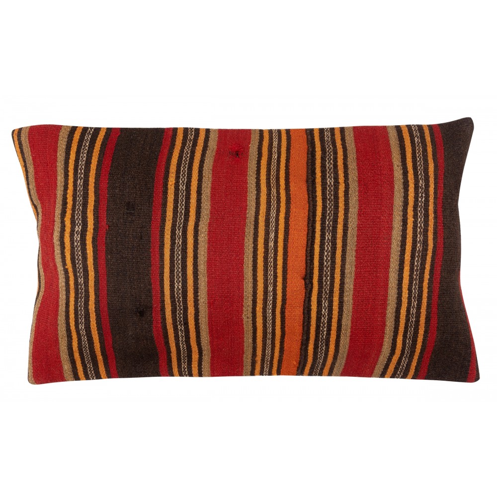 SET OF 2 - Hand-Woven Kilim Cushion Covers. Vintage Throw Pillows. Turkish Accent Pillows. A pair of Lace Pillow Covers