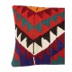 Hand-Woven Kilim Cushion Cover. Vintage Pillowcase. Rustic Accent Pillow. Turkish Throw Pillow Cover Hand-Woven Kilim Cushion Cover. Vintage Pillowcase. Rustic Accent Pillow. Turkish Throw Pillow Cover