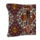 Vintage Cushion Cover. Hand-Woven Kilim Pillowcase. Turkish Accent Pillow. Bohemian Throw Pillow Cover Vintage Cushion Cover. Hand-Woven Kilim Pillowcase. Turkish Accent Pillow. Bohemian Throw Pillow Cover