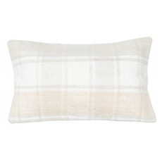 Natural Hemp Cushion Cover. Vintage Kilim Pillowcase. Farmhouse decor Accent Pillow. Handwoven Lace Pillow