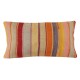 Vintage Kilim Lumbar Pillow Cover. Hand-Woven Cushion Covers. Turkish Accent Pillow. Authentic Throw Pillow Cover Vintage Kilim Lumbar Pillow Cover. Hand-Woven Cushion Covers. Turkish Accent Pillow. Authentic Throw Pillow Cover