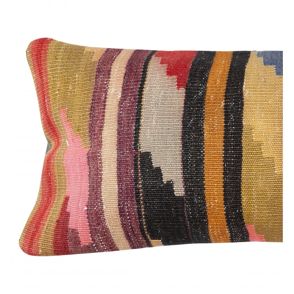 Vintage Kilim Cushion Cover. Handwoven Pillowcase. Turkish Accent Pillow. Authentic Lumbar Pillow Cover Vintage Kilim Cushion Cover. Handwoven Pillowcase. Turkish Accent Pillow. Authentic Lumbar Pillow Cover