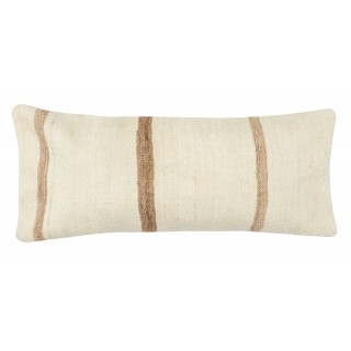Vintage Kilim Cushion Cover. Handwoven Pillowcase. Turkish Accent Pillow. Hemp Throw Pillow Cover. Lumbar Pillow Cover