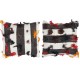 SET OF 2 - Hand-Woven Kilim Cushion Covers. Vintage Throw Pillows. Turkish Accent Pillows. A pair of Lace Pillow Covers