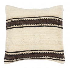 Hand-Woven Kilim Cushion Cover. Vintage Pillowcase. Turkish Lace Pillow. Traditional Accent Pillow