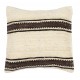 Hand-Woven Kilim Cushion Cover. Vintage Pillowcase. Turkish Lace Pillow. Traditional Accent Pillow