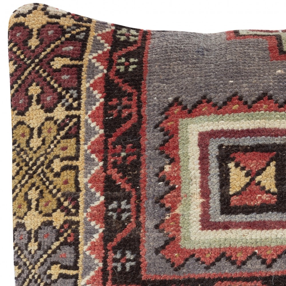 Vintage Wool Cushion Cover. Handknotted Rug Pillow. Ethnic Home Decor. Turkish Throw Pillow Vintage Wool Cushion Cover. Handknotted Rug Pillow. Ethnic Home Decor. Turkish Throw Pillow