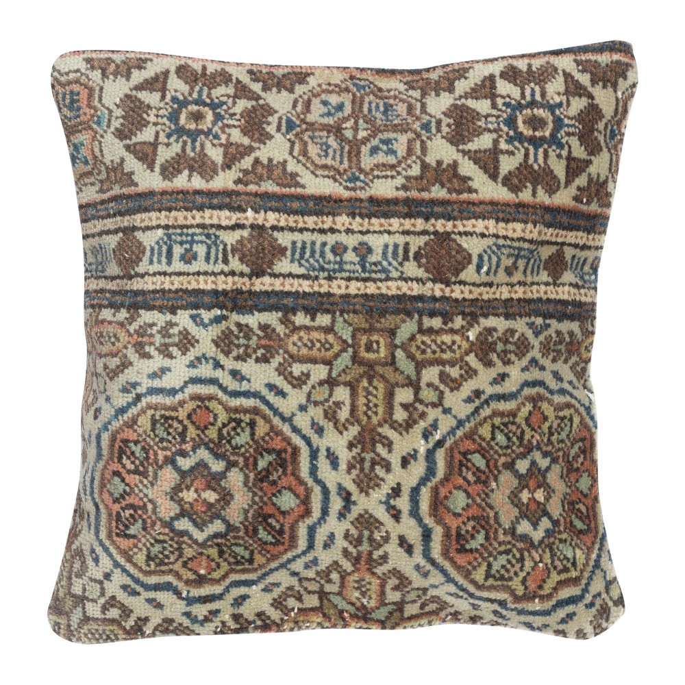 SET OF 2 - Authentic Turkish Wool Cushion Covers. Handknotted Rug Pillows. Rustic Decor. Vintage Throw Pillows SET OF 2 - Authentic Turkish Wool Cushion Covers. Handknotted Rug Pillows. Rustic Decor. Vintage Throw Pillows