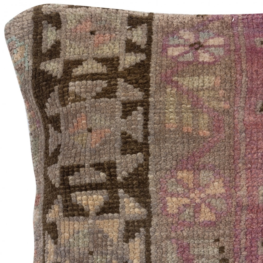 Rustic Handmade Wool Cushion Cover. Vintage Rug Pillow. Turkish Toss Pillow Rustic Handmade Wool Cushion Cover. Vintage Rug Pillow. Turkish Toss Pillow