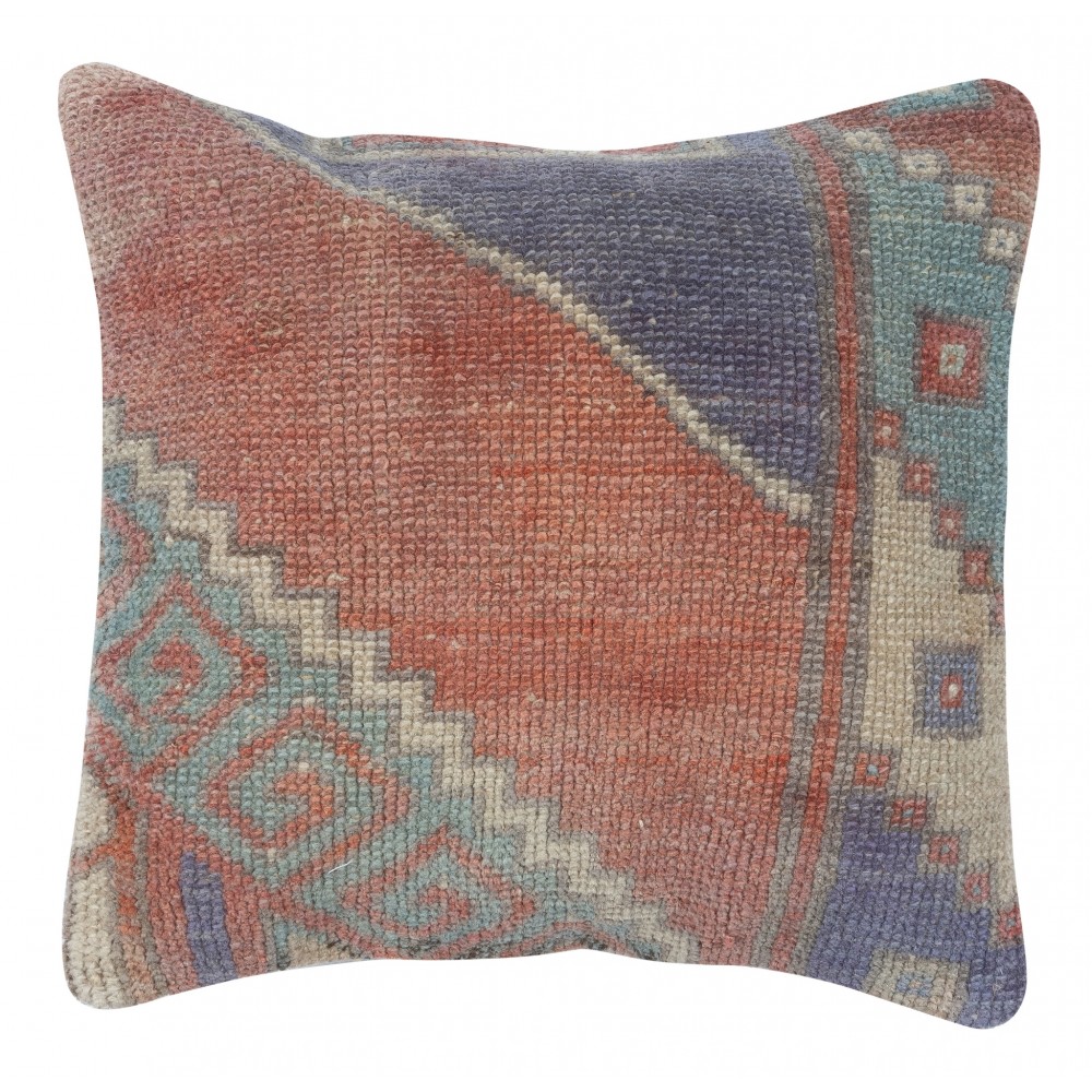 Traditional Turkish Wool Cushion Cover. Handmade Rug Throw Pillow. Home Gift. Accent Pillow Cover Traditional Turkish Wool Cushion Cover. Handmade Rug Throw Pillow. Home Gift. Accent Pillow Cover