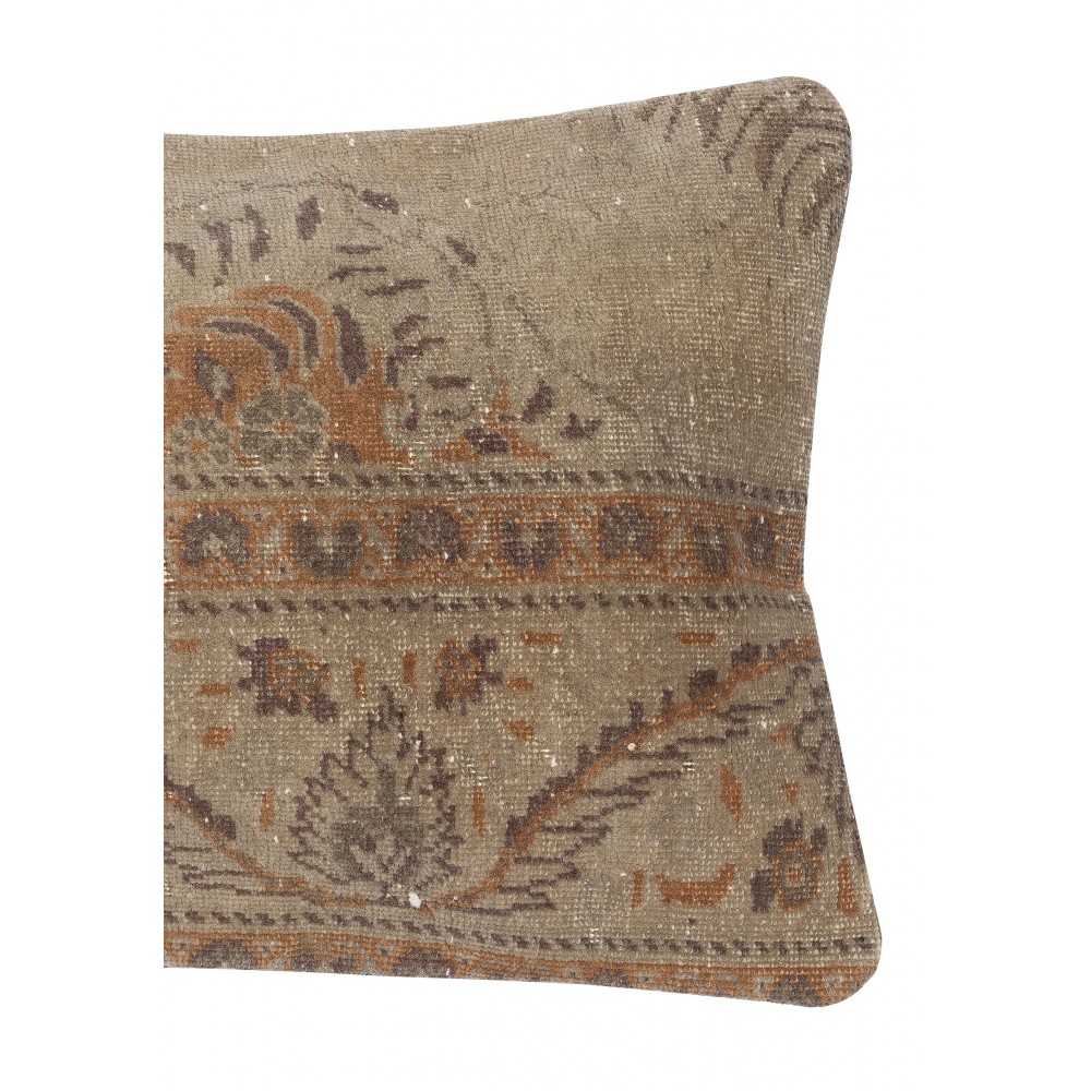 Vintage Handmade Rug Cushion Cover. Turkish Wool Pillowcase. Traditional Throw Pillow Cover Vintage Handmade Rug Cushion Cover. Turkish Wool Pillowcase. Traditional Throw Pillow Cover
