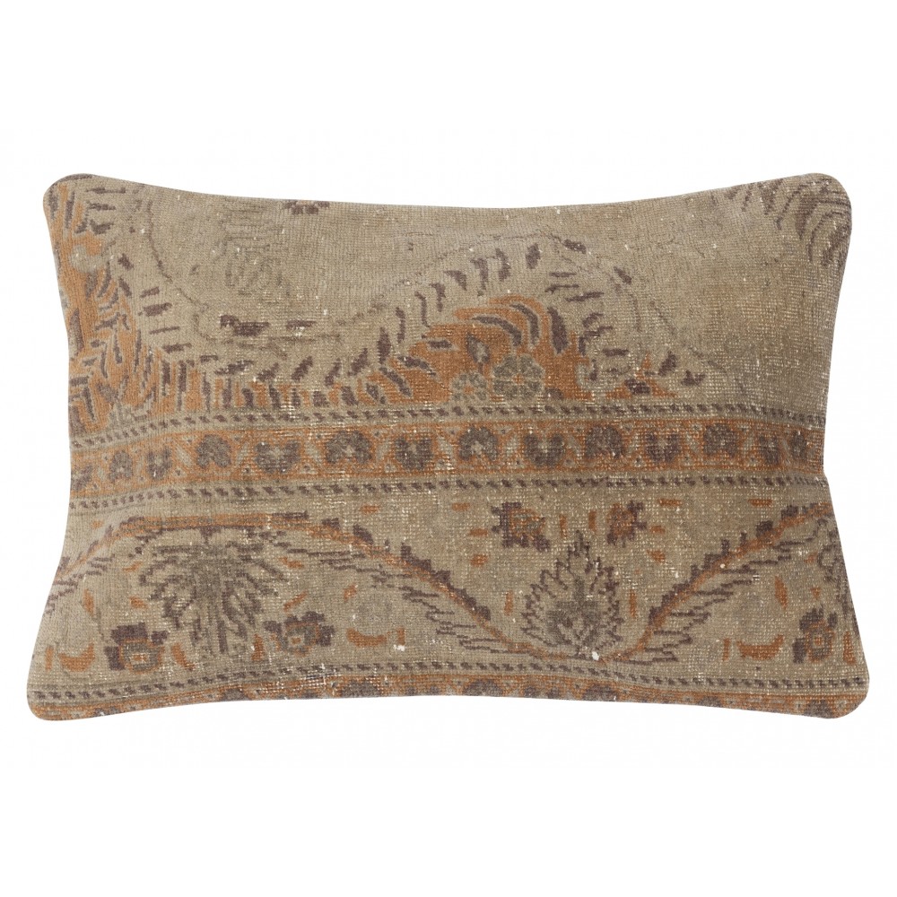 Vintage Handmade Rug Cushion Cover. Turkish Wool Pillowcase. Traditional Throw Pillow Cover Vintage Handmade Rug Cushion Cover. Turkish Wool Pillowcase. Traditional Throw Pillow Cover