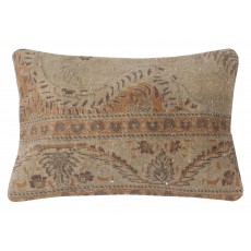 Vintage Handmade Rug Cushion Cover. Turkish Wool Pillowcase. Traditional Throw Pillow Cover