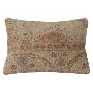 Vintage Handmade Rug Cushion Cover. Turkish Wool Pillowcase. Traditional Throw Pillow Cover