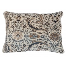 Vintage Handmade Turkish Wool Rug Cushion Cover. Rug Pillow. Boho Home Decor