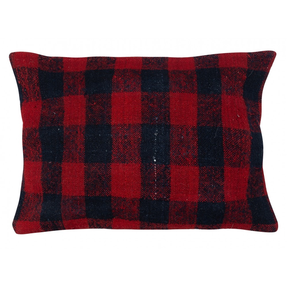 SET OF 2 - Hand-Woven Kilim Cushion Covers. Vintage Throw Pillows. Turkish Accent Pillows. A pair of Lace Pillow Covers