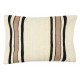 SET OF 2 - Hand-Woven Kilim Cushion Covers. Vintage Turkish Throw Pillows. Hemp Accent Pillows. A pair of Lace Pillow Covers